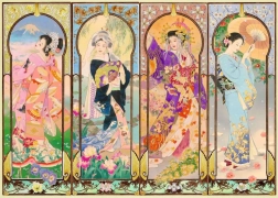 Puzzle Ravensburger Patru anotimpuri 1000 piese