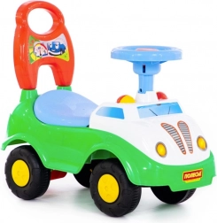 Mașinuță de împins cu spătar și sunete