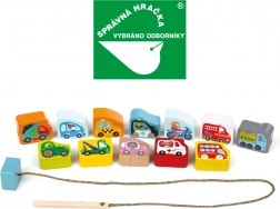 Cubika vehicule de transport din lemn de înșirat