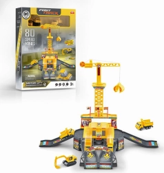 Parcare de construcții cu macara și accesorii