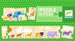 Puzzle lung pentru copii 10 piese de la DJECO