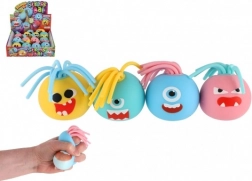 Minge antistres cu față – cu șuvițe, mix de culori