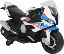 Motocicletă electrică pentru copii BMW S1000RR albă