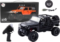 Mașină RC off-road 2.4G cu tracțiune 4x4 – neagră
