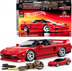 Set de construcție HOT WHEELS Elite Brick Shop – '90 ACURA NSX 1:16