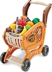 Cărucior de cumpărături pentru copii WOOPIE cu 42 de accesorii