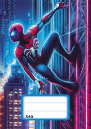 Caiet A5 neliniat cu motiv Supererou