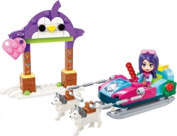 Qman Cherry sanie trase din Alaska set de construcție