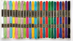 Playbox fire de bumbac pentru brodat și creație 25 buc