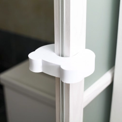 ZOPA protecție împotriva prinderii degetelor la uși, albă