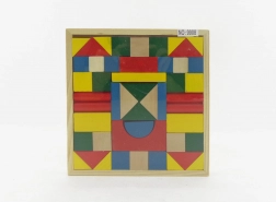 Cărămizi de construcție din lemn 48 buc