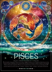 COBBLE HILL puzzle semnul zodiacului: Pești – 500 de piese