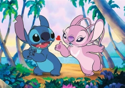 Puzzle TREFL Premium Plus Stitch & Angel 1000 piese