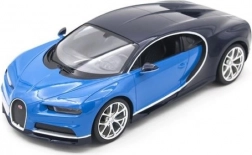 mașină RC Bugatti Chiron 1:14 cu LED și 2,4 GHz de la Rastar – albastru