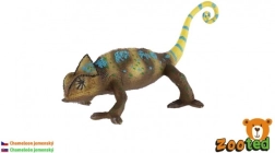 Model din plastic de cameleon yemenit 18 cm