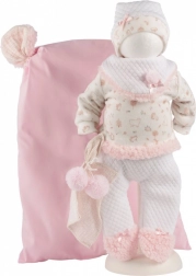 Hăinuțe și accesorii pentru păpușă 40 cm LLORENS – set 6 piese