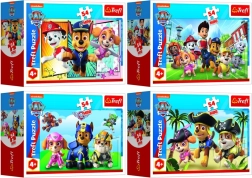 Minipuzzle Paw Patrol - 54 piese, 4 tipuri