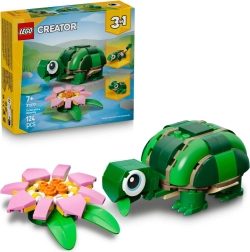 LEGO Creator 3‑în‑1 broască țestoasă cu nufăr