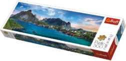 Puzzle panoramic 500 piese – Lofoten, Norvegia