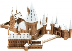 METAL EARTH puzzle 3D Harry Potter: Castelul Hogwarts înzăpezit (ICONX)