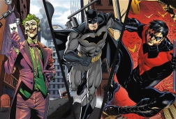 Puzzle 160 piese - Batman Gata de acțiune