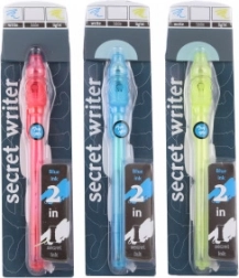 Pix cu cerneală invizibilă 2 în 1