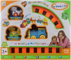 Set de tren pentru copii cu baterii
