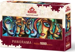 ART PUZZLE Puzzle panoramic Fețe 1000 piese