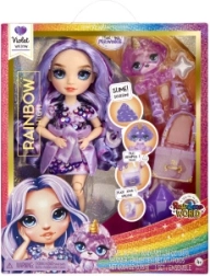 Păpușă Rainbow High Violet cu accesorii de modă