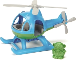 Elicopterul Green Toys albastru