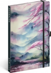 NOTIQUE caiet liniat Sakura 13 × 21 cm