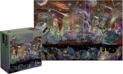 Puzzle Metallic Fantasy: expediție în spațiu 500 piese