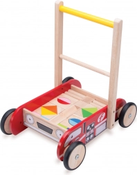 Premergător din lemn WONDERWORLD pompieri