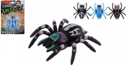 Păianjen cățărător pe sticlă din plastic 8 cm