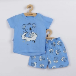 Pijama de vară pentru copii New Baby Dream albastră