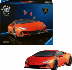 Puzzle 3D mașină Lamborghini Huracán EVO, 158 piese