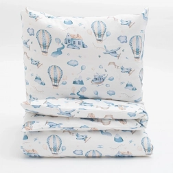 Set din bumbac pentru pătuț New Baby Romance