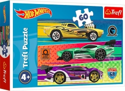 Puzzle HOT WHEELS cursă 60 piese