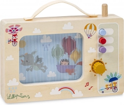 Cutie muzicală de lemn Lilliputiens Dragonul Joe