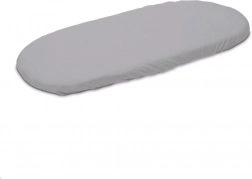 Cearceaf jersey pentru cărucior gri 35 × 75 cm