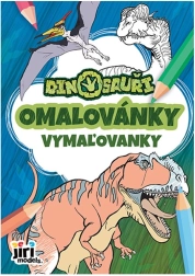 Caiet de colorat A5 dinozauri