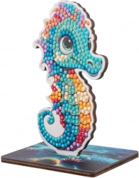 CRYSTAL ART Pictură cu diamante Căluț de mare