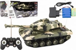 RC Tank cu Control de la Distanță și Efecte Sonore pe Baterii