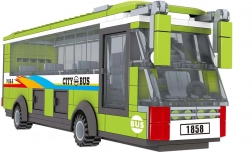 Set de construcție compatibil BLOXO autobuz 244 piese