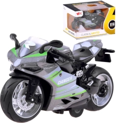 model metalic de motocicletă cu mecanism de întoarcere (pull-back) – C