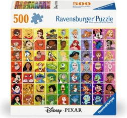 Puzzle Ravensburger Disney: personaje 500 de piese