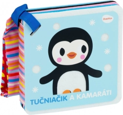 Cărțulie pentru cărucior Pinguinul și prietenii