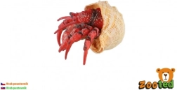 Figurină din plastic, crab pustnic, 7 cm