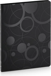 Dosar Black and White negru A4