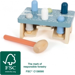 Banc de bătut din lemn Arctic de la small foot